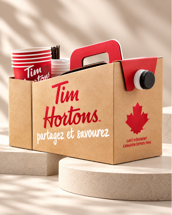 Tim Hortons food-grade carrier